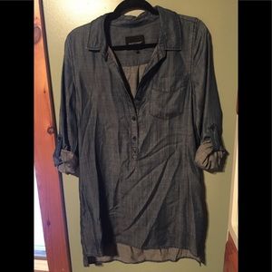 Chambray T-Shirt Dress